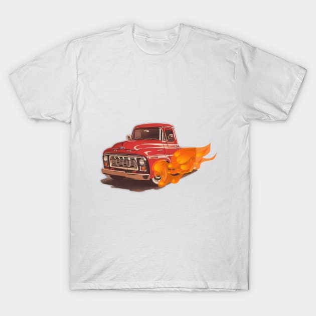 F100 f series pickup POWER PERSONIFIED T-Shirt by BritoStore